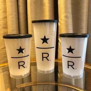 🖤 TWO (2) STARBUCKS RESERVE CUPS!